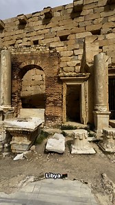 Leptis Magna is an ancient Roman city in modern-day Libya, once one of the most impressive and well-preserved cities of the Roman Empire. Founded by the Phoenicians and later expanded by the Romans, it flourished under Emperor Septimius Severus, who was born there. Today, it’s known for its grand ruins—massive arches, a stunning amphitheater, intricate mosaics, and a sprawling marketplace—offering a powerful glimpse into Rome’s reach across Africa. #Libya #leptismagna | The Bearded Backpacker
