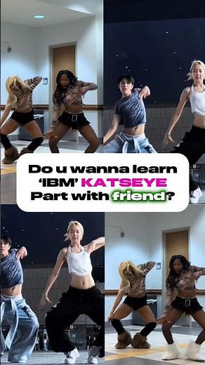 ICONIC BY MISTAKE💖(‪@katseyeworld‬ Part) SUPER EASY Dance Tutorial for duets 👩🏼‍🐰‍👩🏻