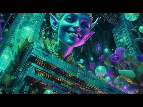 [4K] Trippy Visuals for LSD and Shroom Trips | Mechanical DMT Machine Elves