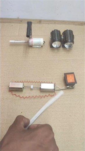 Smok Engine and Fog Light Powering With use doubl long soft DC motor rack and gear_Dc Motor