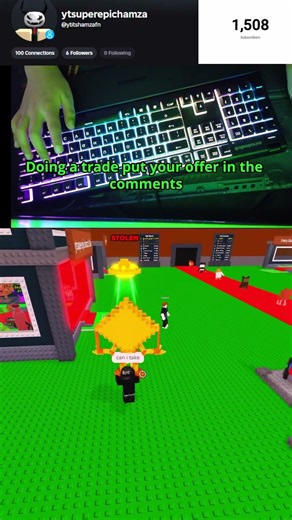 W TRADE IN STEAL A BRAINROT ROBLOX!