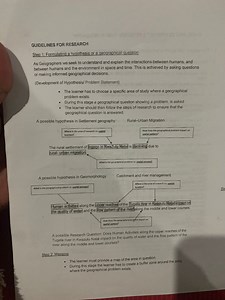 GUIDELINES FOR RESEARCH Step 1: Formulating a hypothesis or a g... | Filo