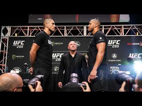 Alex Pereira & Ciryl Gane's INTENSE Heavyweight Face-Off!