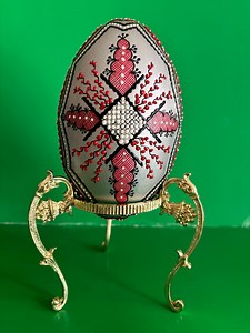 Egg Art - Pysanky Emu Egg, Cultural Home Decor Ornament - Etsy Canada