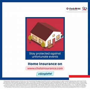 234K views · 38 reactions | Introducing Home Package Griha Raksha Policy It protects your home building along with additional structures from a range of perils for up to 10 years, because... protection begins at home! Home insurance now #SimpleHai #CholaMS #Insurance #HomeInsurance #StayInsured | Cholamandalam MS General Insurance Company Ltd. | Facebook