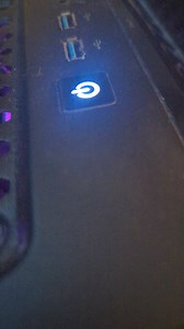 When I turn on my PC the power button blinks rapidly and I get no screen.