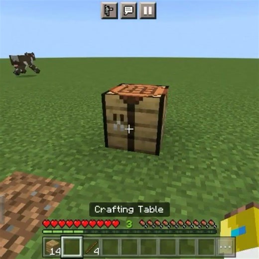 How to make | Diamond pickaxe #games #minecraft