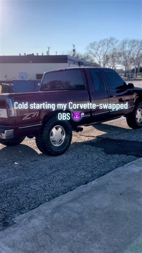 Cold Starting My Corvette-Swapped OBS Truck