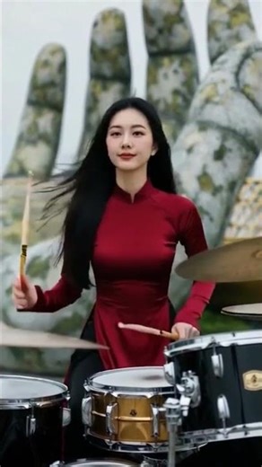 🇻🇳 Beauty the Beat | Vietnam: Ao Dai 🥁✨🇻🇳 #beauty_musician