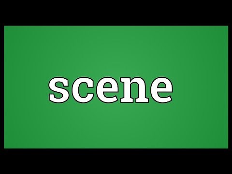 Scene Meaning