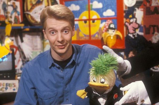 Kids' TV presenter Andy Crane looks unrecognisable 36 years on from debut