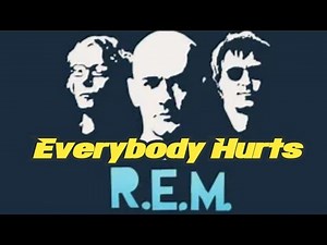 Everybody Hurts - R.E.M (Album version,1992)|Lyrics|한글자막| 🎧🥂🌹