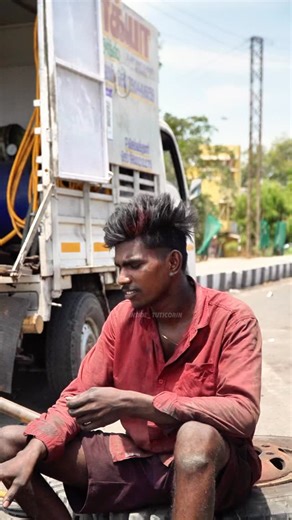 Inside Tuticorin on Instagram: "Ever wondered who helps lorries keep rolling on Tuticorin’s highways? 🚛🛞 Meet the lorry puncture shop owner — the backbone of every long journey. From fixing heavy truck tyres to handling midnight breakdowns, this is the story of Tuticorin’s unsung highway hero. 💪✨ #Tuticorin #LorryPuncture #TruckTyreRepair #InsideTuticorin #HighwayLife #TuticorinStories"