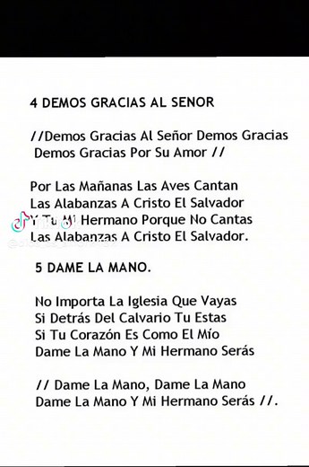 Demos Gracias al Señor: Canción y Letra