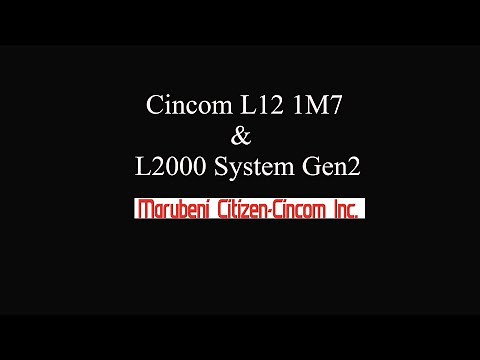 Cincom L12 1M7 & L2000 System Gen2