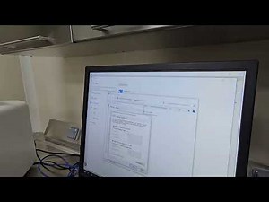 Connecting the QuantStudio5 to static IP address. Regular maintenance of software.