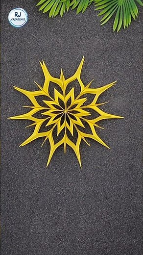 Christmas Snowflake Craft | DIY Christmas Decorations