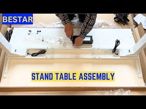 Bestar Standing Desk Installation DIY Made SUPER Easy I Step-by-Step Guide