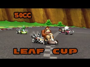 Mario Kart Wii - 50cc Leaf Cup [100% Playthrough]