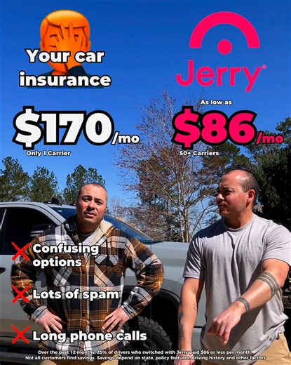 Jerry makes car insurance stress-free | Jerry.ai
