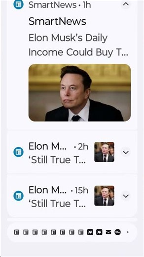 News: Elon Musk has so much money