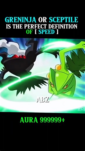 GRENINJA AND SCEPTILE ATTITUDE STATUS | #ytshorts #shortfeed #attitudestatus #viralshorts