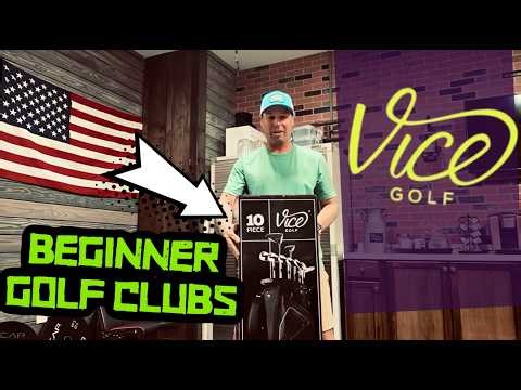 I Bought the BEST Beginner Golf Clubs… Vice Golf Blew My Mind! 😱 (Unboxing)