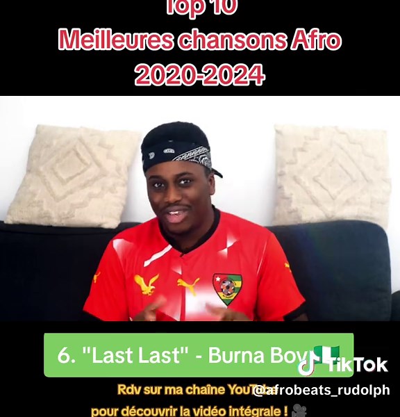Top 10 Chansons Afro de 2020 à 2024 : Last Last