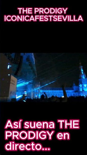 El momento más BRUTAL de THE PRODIGY en Sevilla | #TheProdigy #IconicaFest #Sevilla #Concert