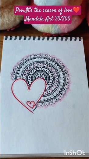 Easy mandala🧿#art #trending #video #viralvideo #viral #shorts #trendingshorts #love #song #valentine