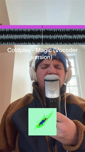 One of my favorite songs, had to make a little vocoder version… song: Coldplay - Magic #vocoder #coldplay #cover
