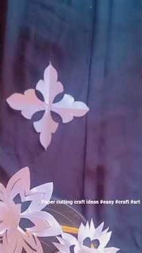 make a pepar design and cutting ✨️ #easy #craft
