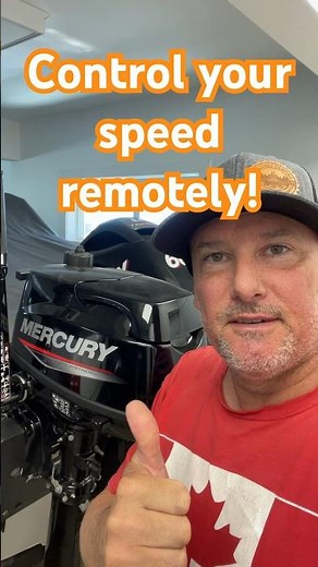 Remotely control the speed of your Mercury 6 HP trolling (kicker) motor. #mercury #trollmaster