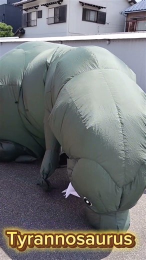 Dinosaur shooting game event production / Tyrannosaurus Inflatable / 恐竜シューティング ティラノサウルス #Dinosaur