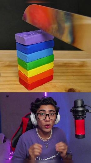 CUCHILLO A 1000 GRADOS VS OBJETOS 😱#reels #viral #asmr | Raziel Valenzuela