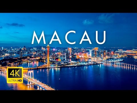 Macau, China 🇲🇴 in 4K Ultra HD | Drone Video