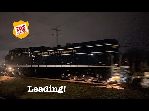 NS #4851 Tennessee, Alabama & Georgia (TAG) Leads its First Train! | NS 29A