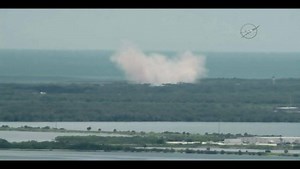 What goes up must come down. SpaceX successfully launched and then landed its Falcon 9 rocket on Monday from NASA's Kennedy Space Center. The rocket landed back on Earth a little less than 10 minutes after launch. Read more about the resupply mission: http://spcne.ws/rbnBhuc | Spectrum News 13