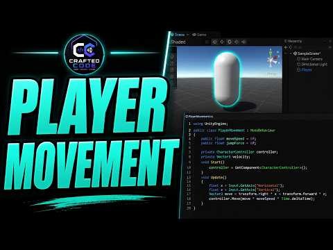 "How to Build a Player Movement System in Unity (Beginner Tutorial)"