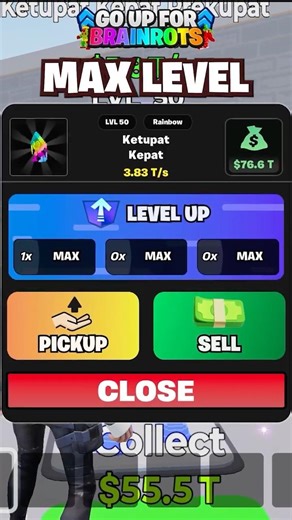 1ST SECRET CODE in GO UP FOR BRAINROTS