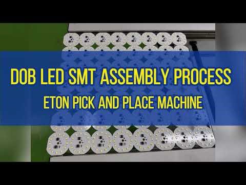 SMT Mounting for DOB LED Boards