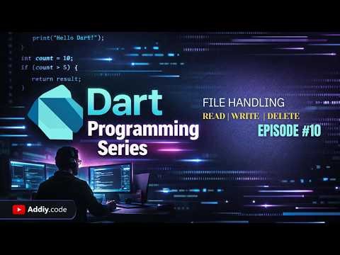 File Handling in Dart | Read, Write & Delete Files | Dart Tutorial