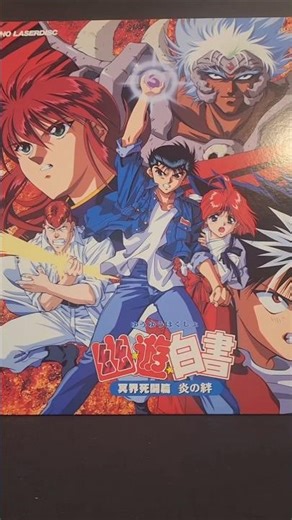 1994 Yu Yu Hakusho LaserDisc grail—complete and flawless.