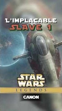 L'implacable Slave-1 #starwars #starwarslore #starwarsfan