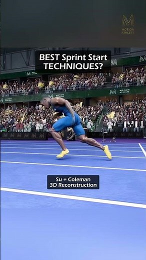 Best Sprint Start Technique EVER? 💨💀 #trackandfield #sprint #worldrecord