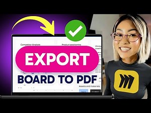 How to EXPORT a BOARD to PDF in Miro (Step by Step) 2025