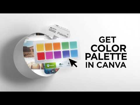 This Color Trick Is PERFECT! How to Create a Color Palette from Any Image in Canva