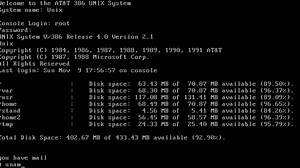 Unix体验（Linux前身）