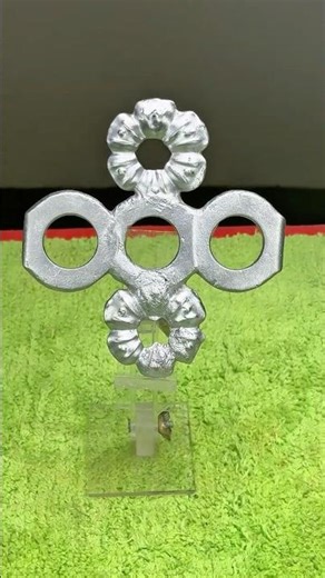 Incredible Experiment of Silver melting | #diy #melting #satisfying