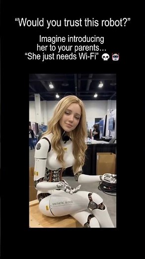 “Having a Robot Girlfriend: Cool or Creepy?” #realrobot